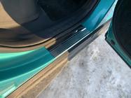 Toyota C-HR 2016–2023 Nataniko RVS dorpellijsten (set van 4) Premium - 3M tape, 0,8 mm foto 5