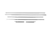 Audi A3 2003–2012 Onderste raamlijsten (RVS) foto 5