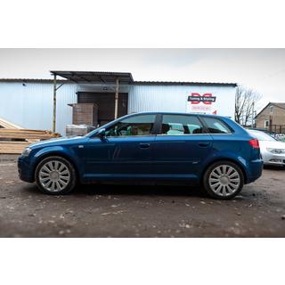 Onderste raamlijsten (RVS) Audi A3 2003–2012 foto 2