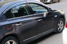 Chevrolet Cruze 2009–2015 RVS covers voor deurlijsten foto 3