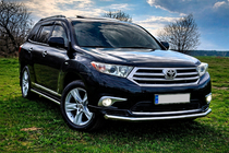 Toyota Highlander 2008–2013 Frontbeschermbeugel ST008 (2010-2013, RVS) foto 2