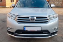 Toyota Highlander 2008–2013 Frontbeschermbeugel ST008 (2010-2013, RVS) foto 4