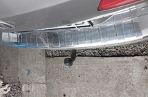 Volkswagen Passat B7 2012–2015 Achterbumperlijst Carmos (SW, RVS) foto 8
