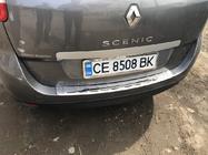 Renault Scenic/Grand 2009–2016 Carmos achterbumperbeschermer (Grand, RVS) foto 2