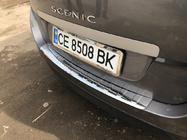 Renault Scenic/Grand 2009–2016 Carmos achterbumperbeschermer (Grand, RVS) foto 5