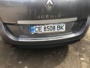 Renault Scenic/Grand 2009–2016 Carmos achterbumperbeschermer (Grand, RVS) foto 7