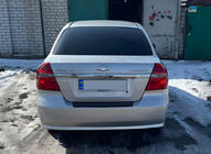Chevrolet Aveo T250 2005–2011 Kunststof achterbumper diffuser met opstaande rand foto 1
