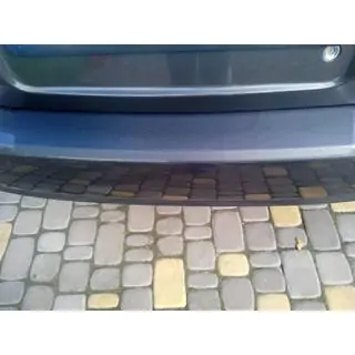Kunststof achterbumper diffuser met opstaande rand Chevrolet Aveo T250 2005–2011 foto 3