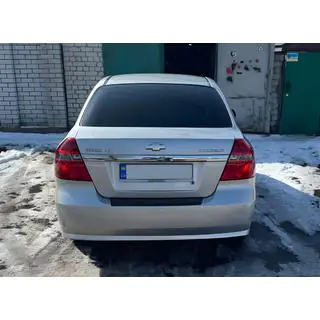 Kunststof achterbumper diffuser met opstaande rand Chevrolet Aveo T250 2005–2011 foto 1