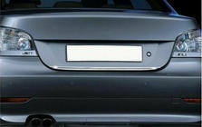 BMW 5 Serie E60/E61 2003–2010 RVS kofferbakrand foto 4