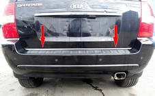 Kia Sportage 2004–2010 RVS kofferbakrand foto 1