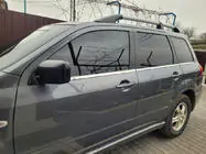 Mitsubishi Outlander 2001–2006 Onderste raamlijsten (6 stuks, RVS) foto 1