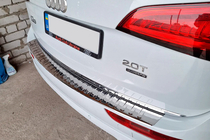 Audi Q5 2008–2017 RVS sierlijst voor achterbumper Carmos (RVS) foto 5
