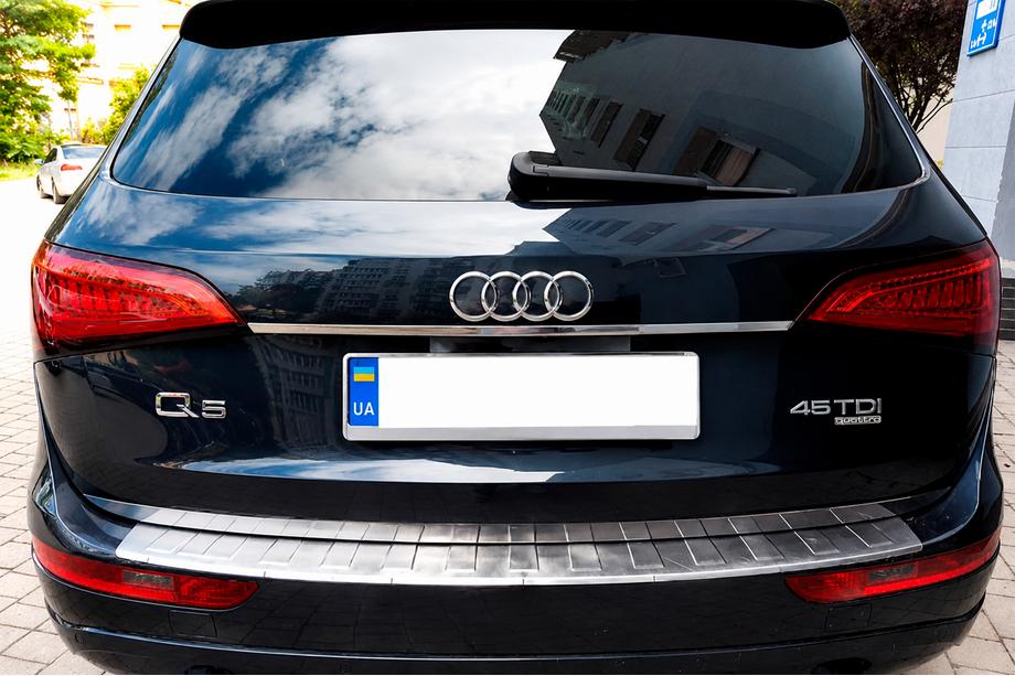 Audi Q5 2008–2017 RVS sierlijst voor achterbumper Carmos (RVS) Image
