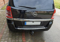 Opel Zafira B 2005–2011 Achterbumper beschermlijst Carmos V1 (RVS) foto 1