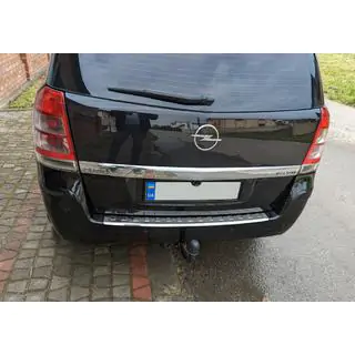 Achterbumper beschermlijst Carmos V1 (RVS) foto 1