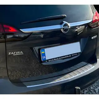 RVS sierlijst voor achterbumper Carmos (RVS) foto 1