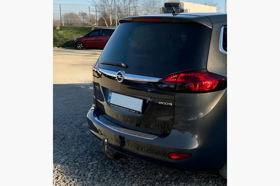 Opel Zafira C Tourer 2011–2019 RVS sierlijst voor achterbumper Carmos (RVS) Foto 2