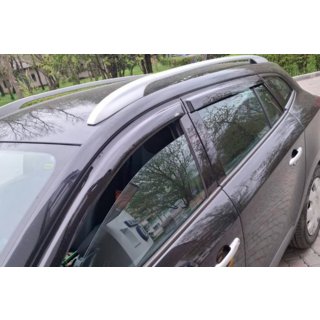 Raamdeflectoren SW (4 stuks, HIC) Renault Megane III 2009–2016 foto 1