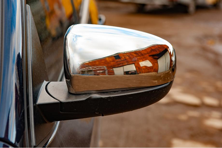 BMW X5 E70 2007–2013 RVS spiegelkappen (set van 2) Image
