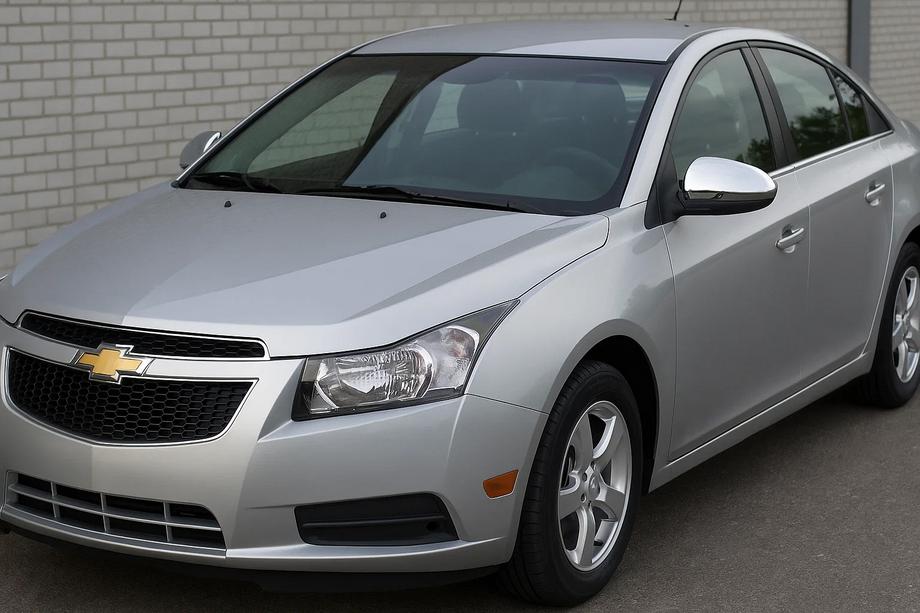 Chevrolet Cruze 2009–2015 RVS spiegelkappen (set van 2) Image