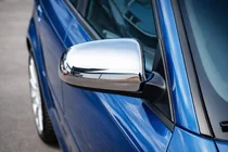 Audi A4 B6 2000–2004 RVS spiegelkappen (2 stuks) foto 1