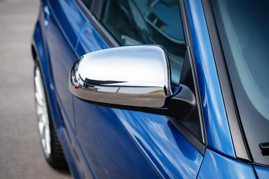 Audi A4 B6 2000–2004 RVS spiegelkappen (2 stuks) Image
