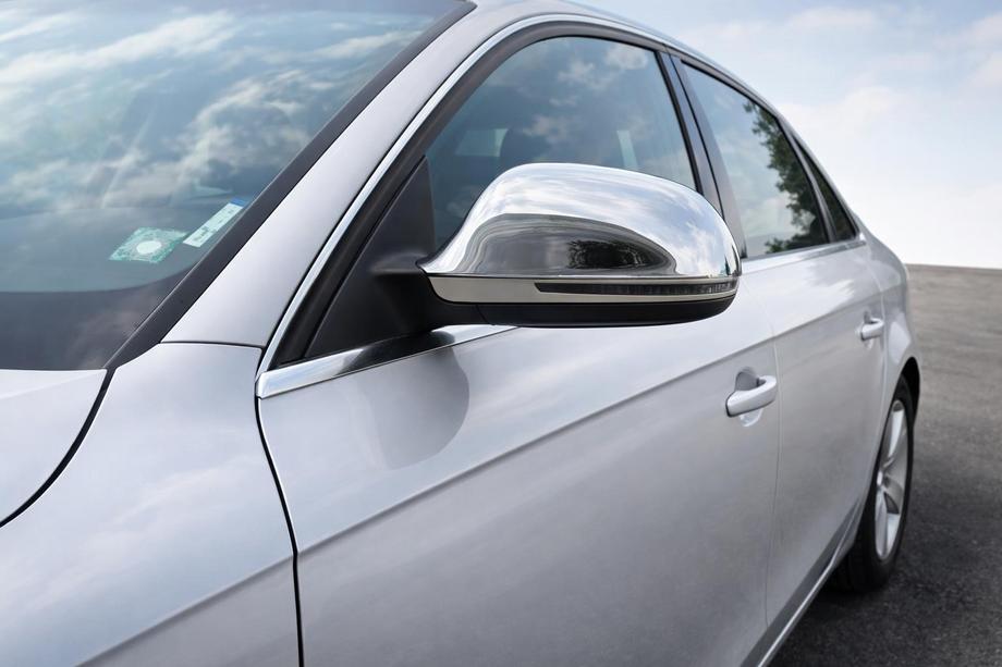 Audi A3 2003–2012 RVS spiegelkappen 2008-2010 (set 2 stuks) Image