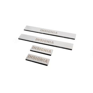 Carmos dorpellijsten (set 4 stuks, RVS)