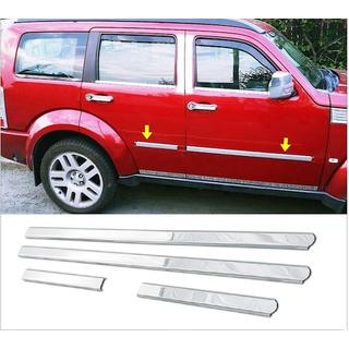 Deurstrips (RVS) Dodge Nitro 2006–2011 foto 3