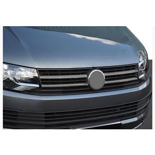 Grille sierlijsten Zwart Chroom 2015-2019 (4 stuks, RVS) Volkswagen T6 2015–2024 foto 1