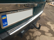 Mercedes Sprinter W906 2006–2018 Sierlijst boven kenteken BlackChrome (RVS) foto 2
