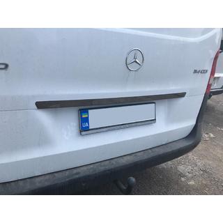 Sierlijst boven kenteken BlackChrome (RVS) Mercedes Vito/V-klasse W447 2014– foto 2