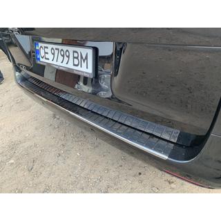 OmsaLine achterbumperbeschermer Zwart Chroom (RVS) Mercedes Vito/V-klasse W447 2014– foto 2