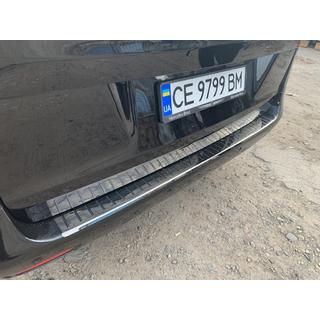 OmsaLine achterbumperbeschermer Zwart Chroom (RVS) Mercedes Vito/V-klasse W447 2014– foto 3