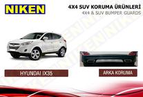 Hyundai IX-35 2010–2015 Achterste kunststof diffuser V3 foto 6