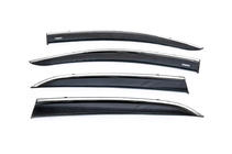 Opel Mokka 2012–2021 Raamwindschermen met chromen sierlijst (set van 4, Niken) foto 7