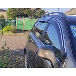 Raamwindschermen met chromen sierlijst (set van 4, Niken) Opel Antara 2006–2017 foto 1
