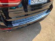BMW X5 F15 2013–2018 RVS achterbumperbeschermer (OmsaLine) foto 2