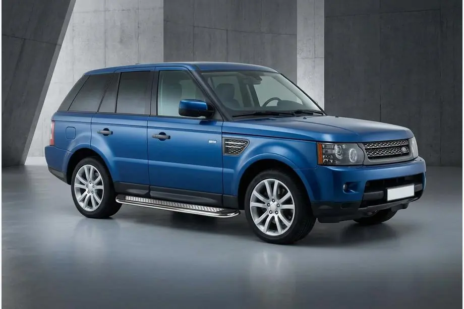 Range Rover Sport 2005–2013 Zijtreden Maydos V2 (2 st., aluminium/RVS) Foto 1