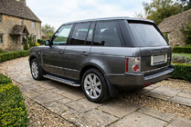 Range Rover III L322 2002–2012 Zijtreden Maydos V2 (2 st., aluminium/RVS) foto 1