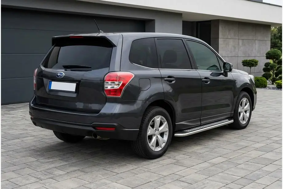 Subaru Forester 2013–2018 Zijtreden Maydos V2 (2 st., aluminium/RVS) Image