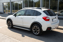 Subaru XV 2011–2017 Zijtreden Maydos V2 (2 st., aluminium/RVS) foto 1