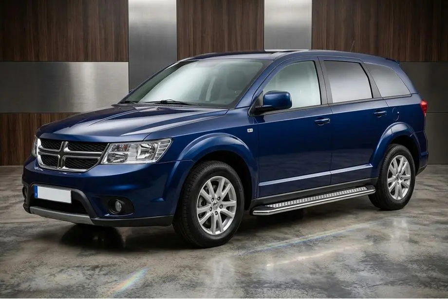 Dodge Journey 2008–2020 Zijtreden Maydos V2 (2 st., aluminium/RVS) Image