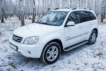 Chery Tiggo 1 2005–2016 Zijtreden Maydos V2 (2 st., aluminium/RVS) foto 1