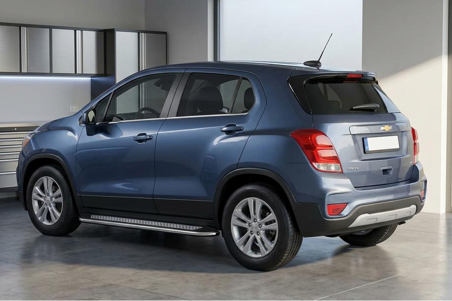 Chevrolet Trax 2012–2023 Zijtreden Maydos V2 (2 st., aluminium/RVS) Image