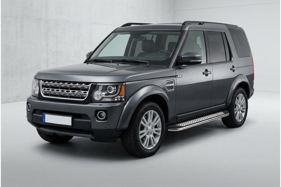 Land Rover Discovery IV 2009–2017 Zijtreden Maydos V2 (2 st., aluminium/RVS) Image