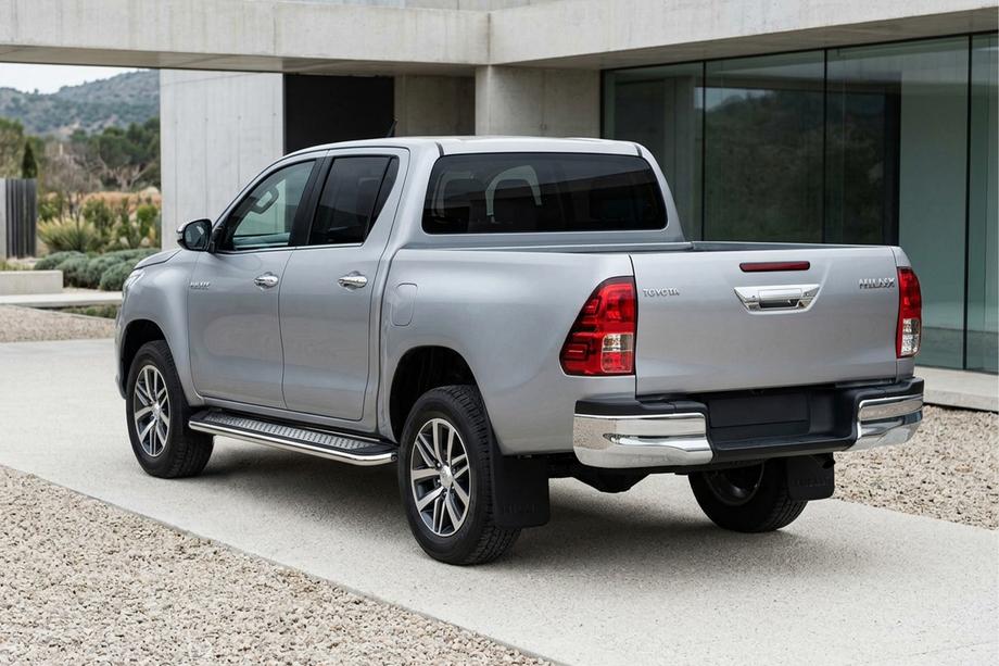 Toyota Hilux 2015– Zijtreden Maydos V2 (2 st., aluminium/RVS) Foto 3