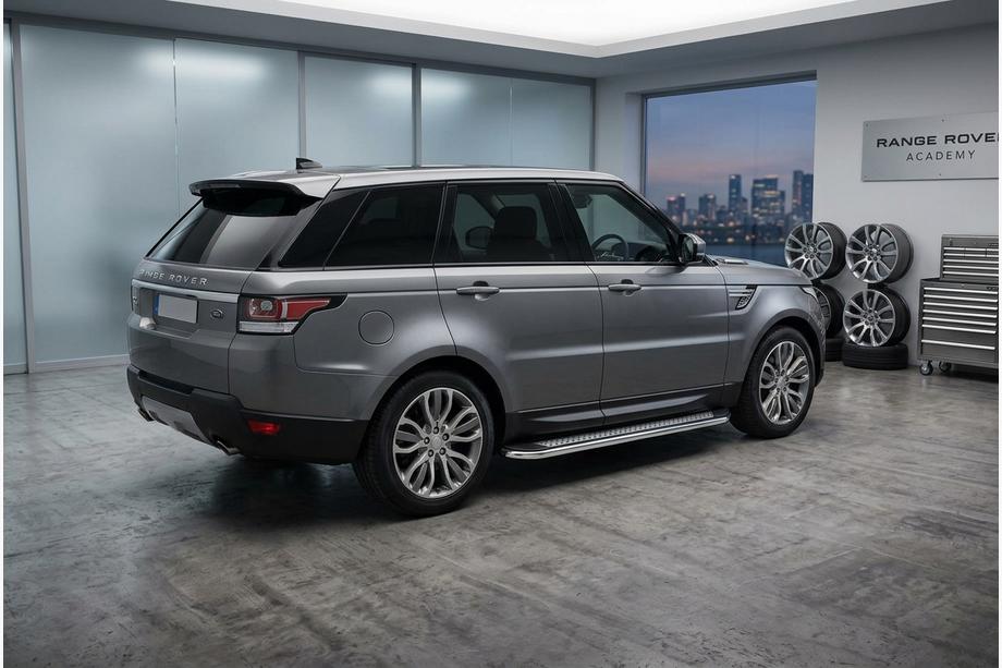 Range Rover Sport 2014–2022 Zijtreden Maydos V2 (2 st., aluminium/RVS) Image