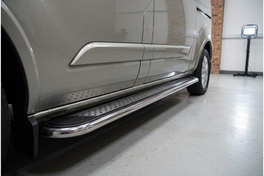 Ford Custom 2013–2022 Zijtreden Maydos V2 (2 st., aluminium/RVS) Image